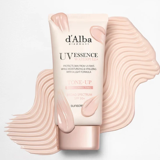 d'Alba Waterfull Pink Correcting Tone-Up Sunscreen 50ml
