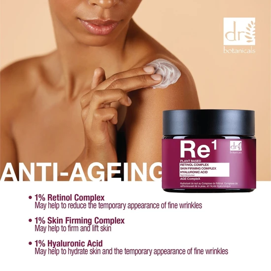 Dr Botanicals Re1 Plant Based Retinol Complex Night Moisturiser 60ml