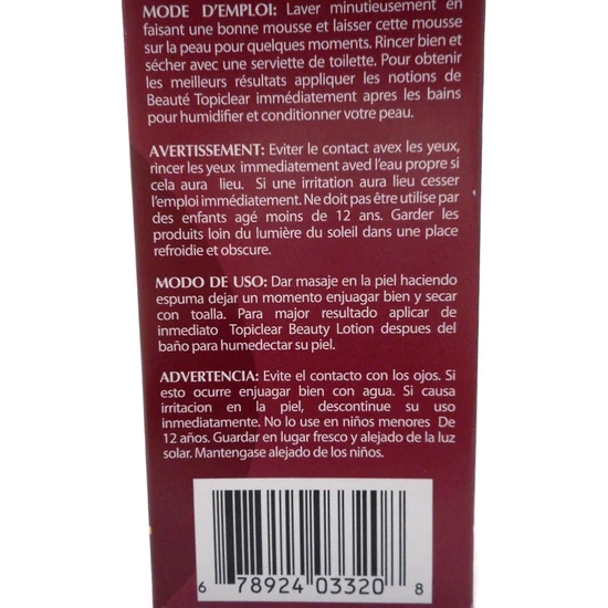 Topiclear Paris Exfoliating Soap 200 g