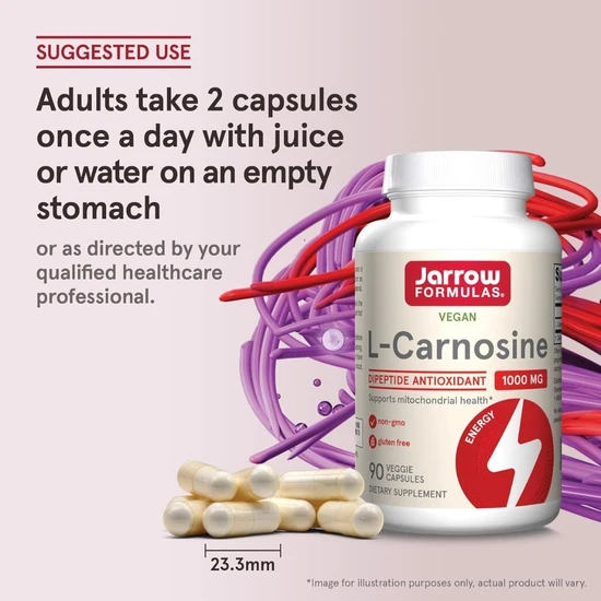 Jarrow Formulas L-Carnosine Vegicaps 90 Vegicaps