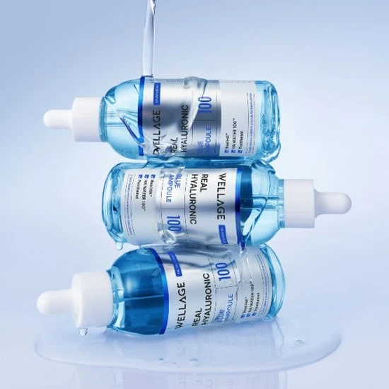 WELLAGE Real Hyaluronic Blue 100 Ampoule 60ml