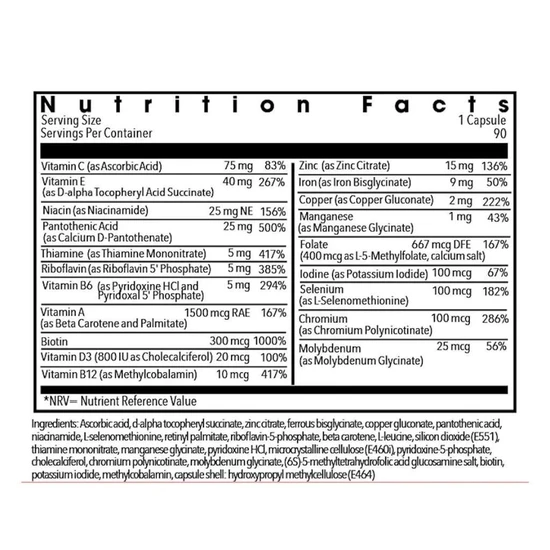Allergy Research Group Little One Children's Multi Capsules 90 Capsules