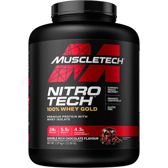 MuscleTech Nitro-Tech 100% Whey Gold French Vanilla Cream 908g