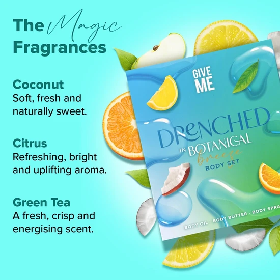 Give Me Botanical Breeze Drenched Set With Body Wash
