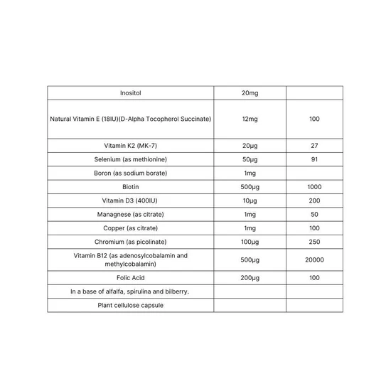 Viridian Essential Vegan Multi Capsules 30 Capsules