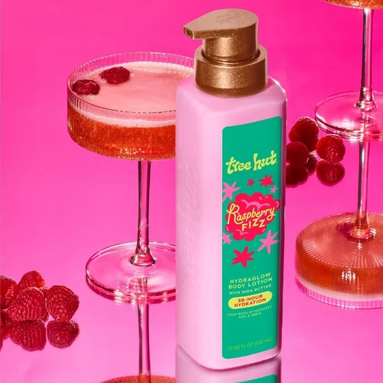 Tree Hut Respberry Fizz Hydra Glow Body Lotion 532ml