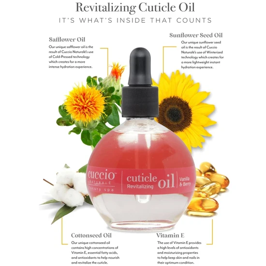 Cuccio Naturale Revitalising Cuticle Oil Vanilla & Berry