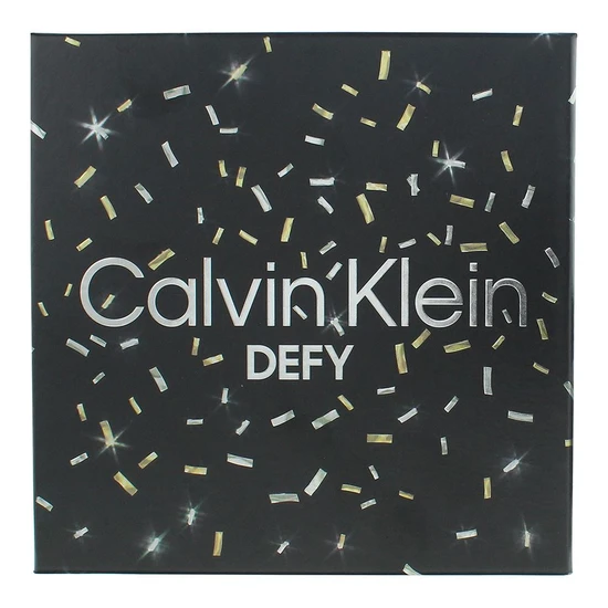 Calvin Klein Defy Gift Set: Eau De Toilette 50ml Shower Gel 100ml 2 Piece