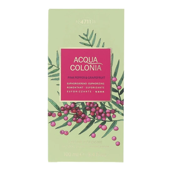 4711 Acqua Colonia Pink Pepper & Grapefruit Eau De Cologne 100ml