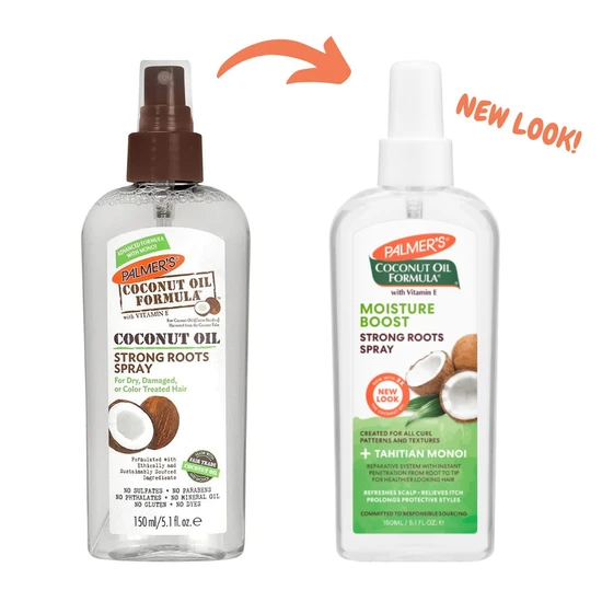 Palmer's Coconut Oil Formula Strong Roots Spray For Dry Damaged Hair 150ml