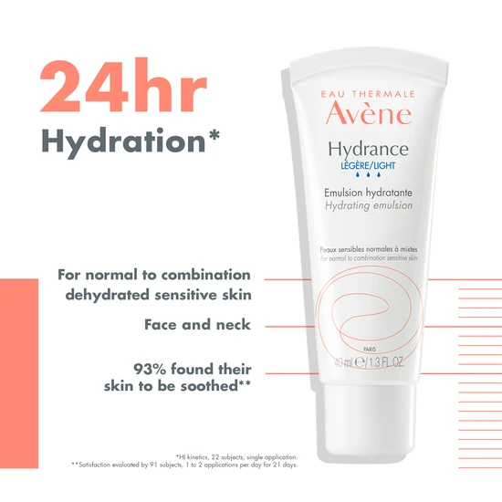 Avène Hydrance Light Hydrating Emulsion 40ml