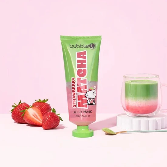 Bubble T Strawberry Matcha Jelly Mask 100g