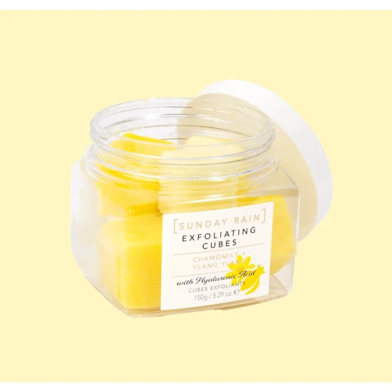 Sunday Rain Chamomile & Ylang Ylang Exfoliating Cubes