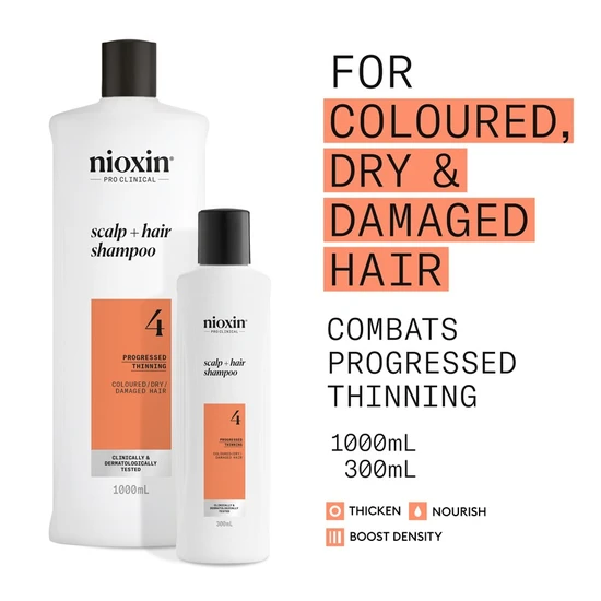 Nioxin Systems Shampoo, System 4 300ml