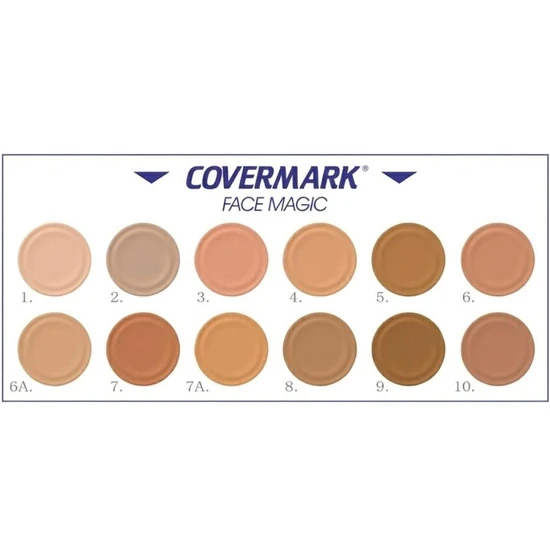 Covermark Face Magic Waterproof Make-Up 10