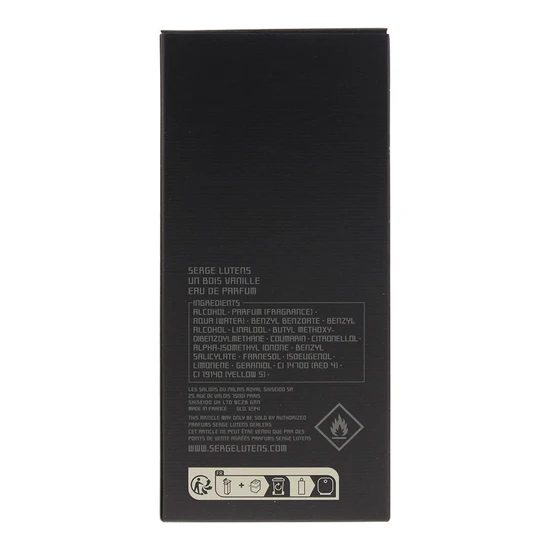 Serge Lutens Un Bois Vanille Eau De Parfum 50ml