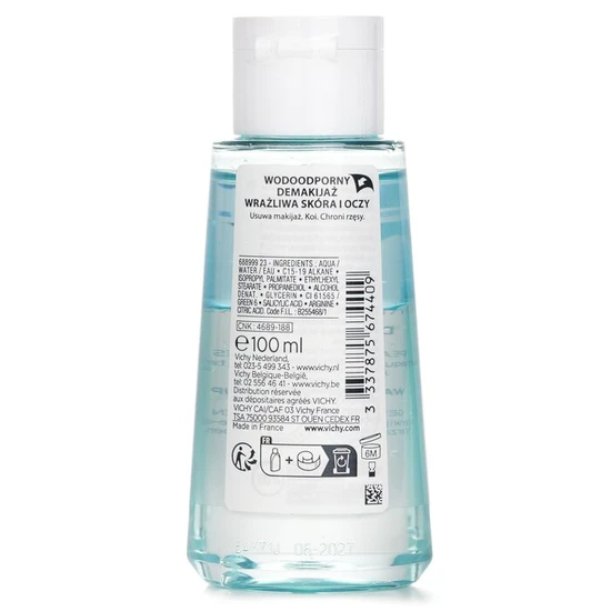 Vichy Purete Thermale Biphase Waterproof Eye Makeup Remover 100ml