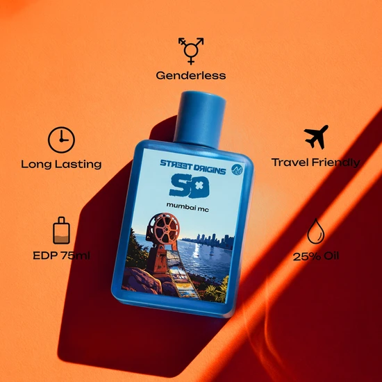 Street Origins Mumbai Mc Eau De Parfum 75ml