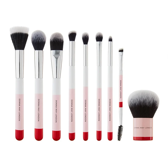Donna May London Full Size Makeup Brush Set
