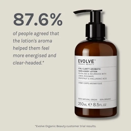 Evolve Beauty Vital Clarity Aromatic Hand & Body Lotion 250ml