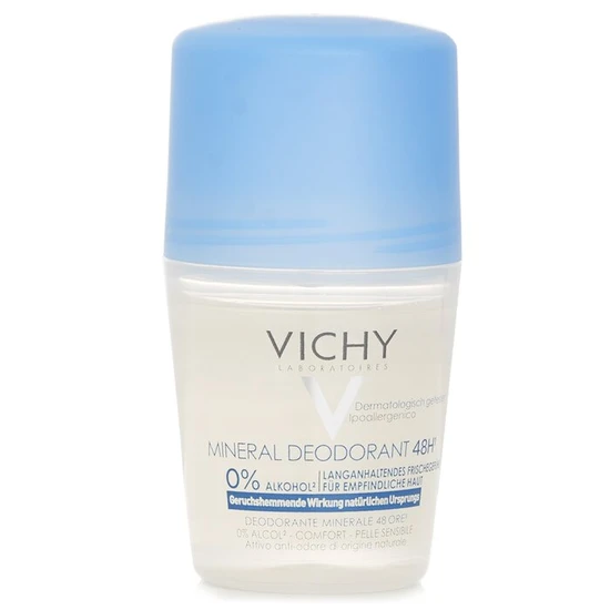 Vichy 48hr Mineral Deodorant Roll-On 50ml
