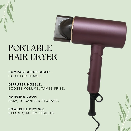 Erth Skin London Portable Hair Dryer