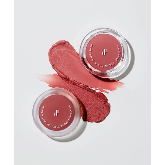 Heart Percent Dote On Mood Custom Lip & Cheek 03 DEAR PINK