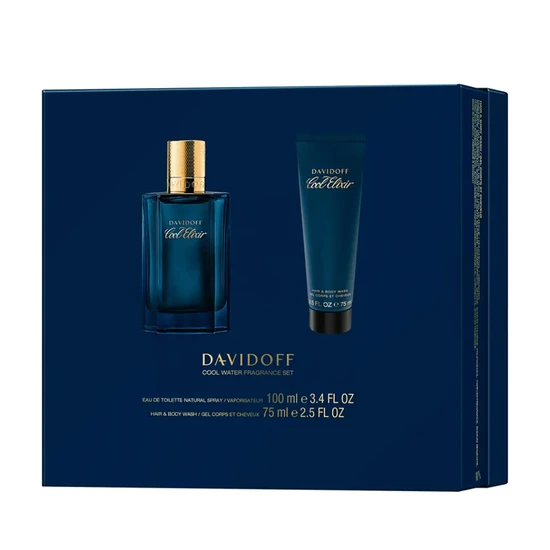 Davidoff Cool Elixir Oud Aromatique Intense Parfum Gift Set 100ml + 75ml Body Lotion