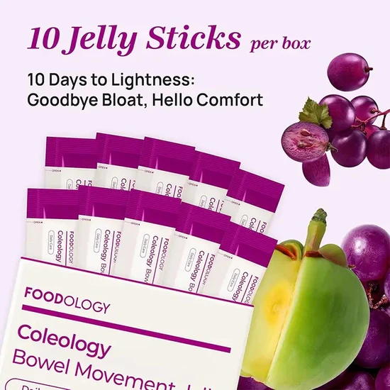 FOODOLOGY Coleology Bowel Movement Jelly Sticks 25g x 10