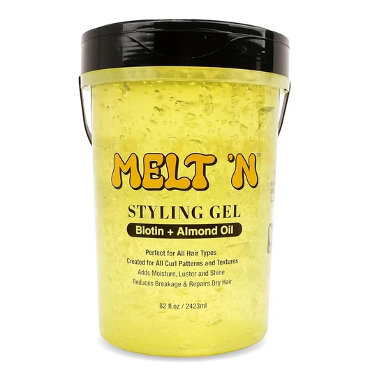 Ebin New York Melt N Biotin Almond Oil Styling Gel 946ml