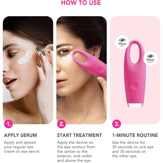 FOREO IRIS Eye Massager Magenta