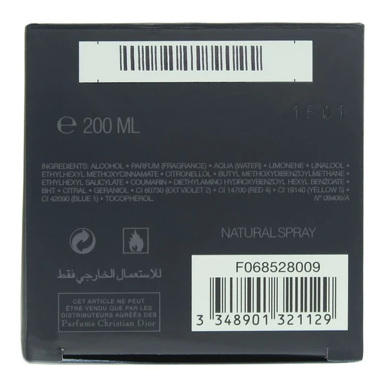 DIOR Sauvage Eau De Toilette 200ml