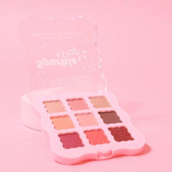 Sunkissed Sparkle & Pop Eyeshadow Palette 9 Shades