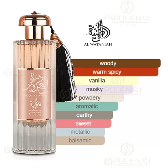 Al Wataniah Durrat Al Aroos Eau De Parfum 100ml