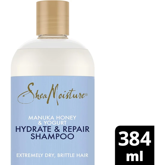 Shea Moisture Manuka Honey & Yogurt Hydrate + Repair Shampoo 384ml