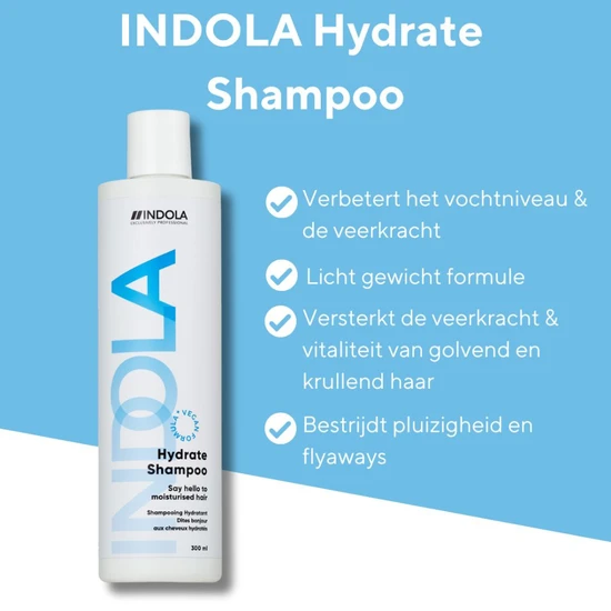 Indola Vegan Hydrate Shampoo 300ml