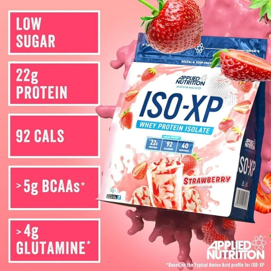 Applied Nutrition ISO-XP Whey Protein 1000g-Strawberry