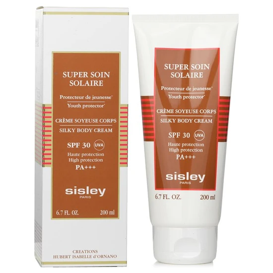 Sisley Super Soin Solaire Silky Body Cream SPF 30 UVA High Protection 200ml