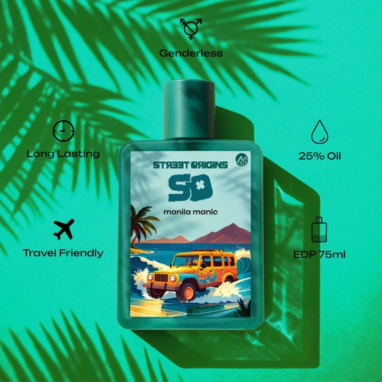 Street Origins Manila Manic Eau De Parfum 75ml