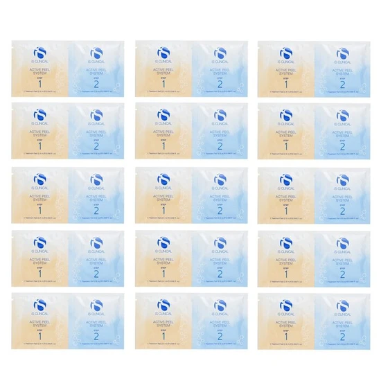 iS Clinical Active Peel System Step 1 & 2 Treatment Pads 15x2.9ml