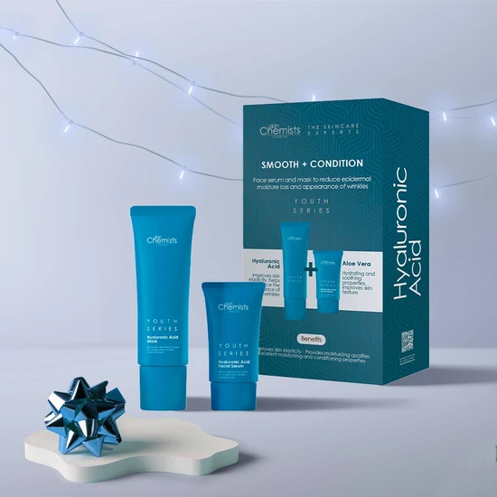 skinChemists Hyaluronic Acid Mask + Hyaluronic Acid Facial Serum 80ml