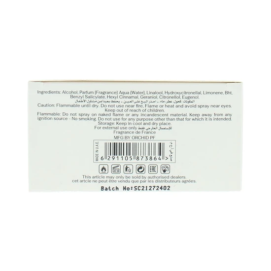Orchid Signature Chaillot Eau De Parfum 100ml