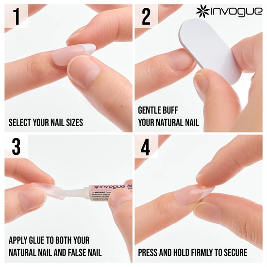 Invogue Classic Square Pinky Nude Pack of 24