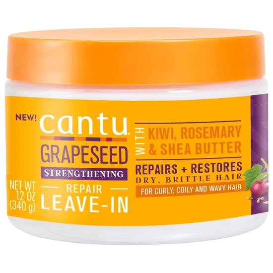 Cantu Grapeseed Strengthening Repair Leave-In Conditioner 340g