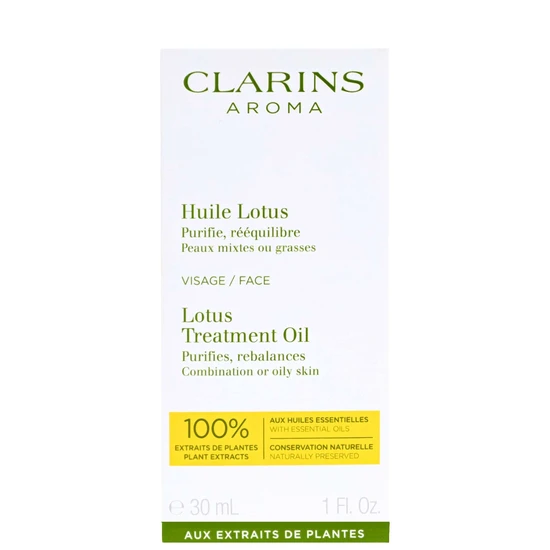 Clarins Lotus Treatment Oil Oily/Combination Skin 30ml