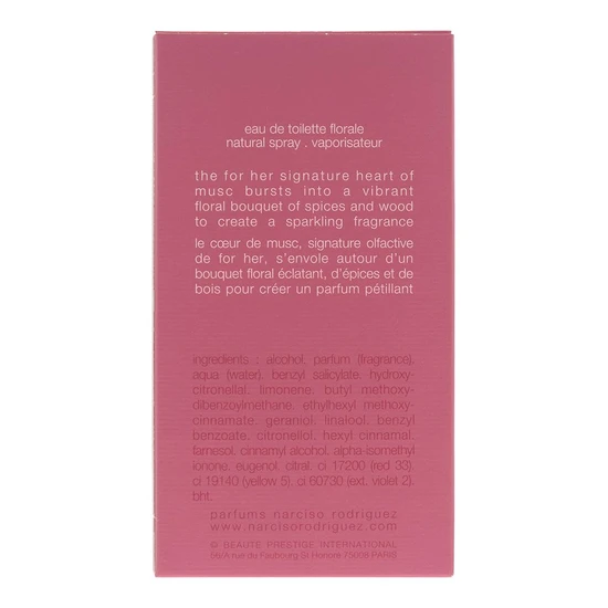 Narciso Rodriguez For Her Fleur Musc Florale Eau De Toilette 50ml
