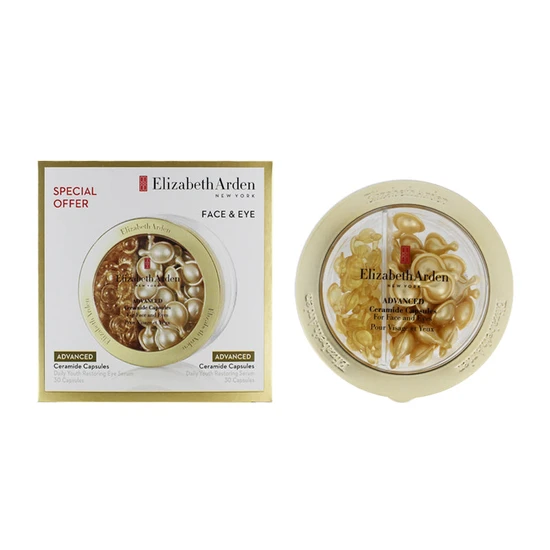 Elizabeth Arden Advanced Ceramide Daily Youth Restoring Serum Face & Eye Capsules 60 Capsules