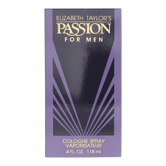 Elizabeth Taylor Passion For Men Eau De Cologne 118ml