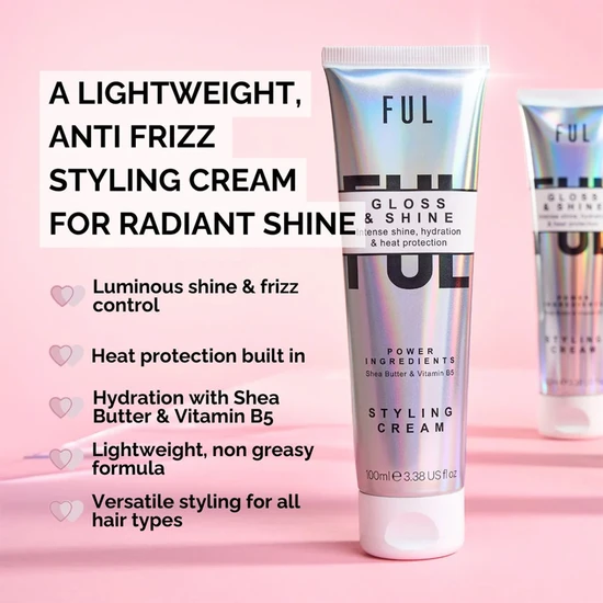 FUL Gloss & Shine Styling Cream 40ml