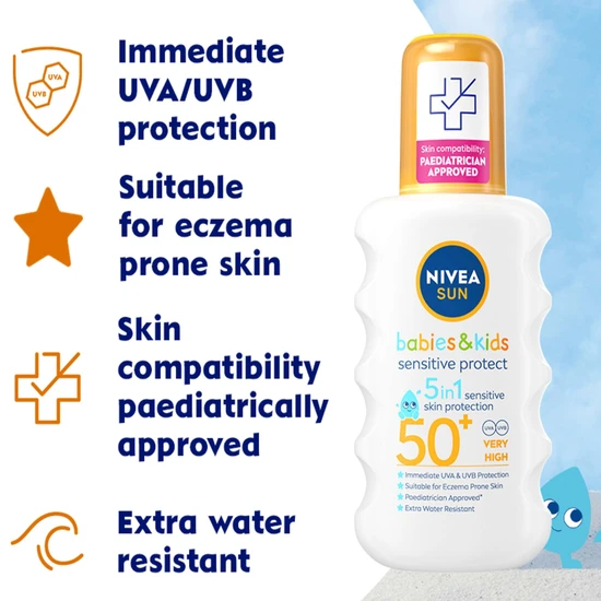 Nivea Sun Babies Sensitive Protect SPF 50+ Spray 200ml